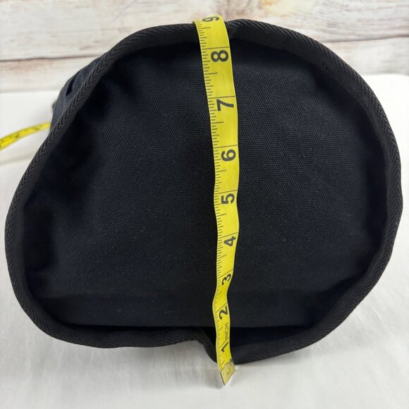 Everlane The Lantern Bag Canvas Shoulder Crossbody Bucket Tote Black - Picture 12 of 13